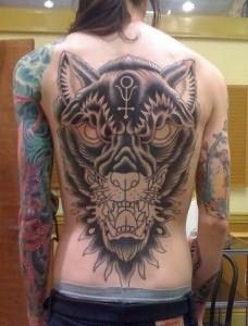 татуировка волк и ее значение