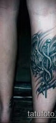 Фото тату крылья Гермеса – 06072017 – пример – 045 Tattoo wings of Hermes