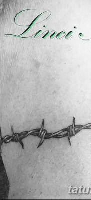 фото тату колючая проволока от 26.07.2017 №019 – Tattoo barbed wire_tatufoto.com