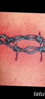 фото тату колючая проволока от 26.07.2017 №036 – Tattoo barbed wire_tatufoto.com