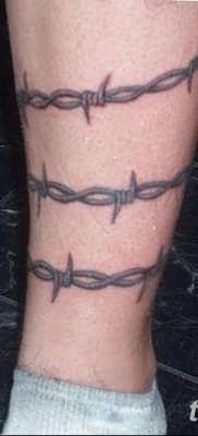 фото тату колючая проволока от 26.07.2017 №046 – Tattoo barbed wire_tatufoto.com