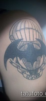 Фото тату летучая мышь в армии – 06062017 – пример – 056 Tattoo bat in the army