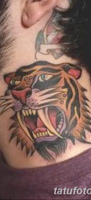фото тату саблезубый тигр от 25.07.2017 №036 – Tattoo saber-toothed tiger