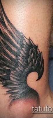 Фото тату крылья Гермеса – 06072017 – пример – 031 Tattoo wings of Hermes