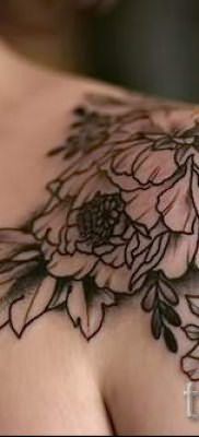 значение татуировки пион для девушек – фото пример татуировки от 15052016 1