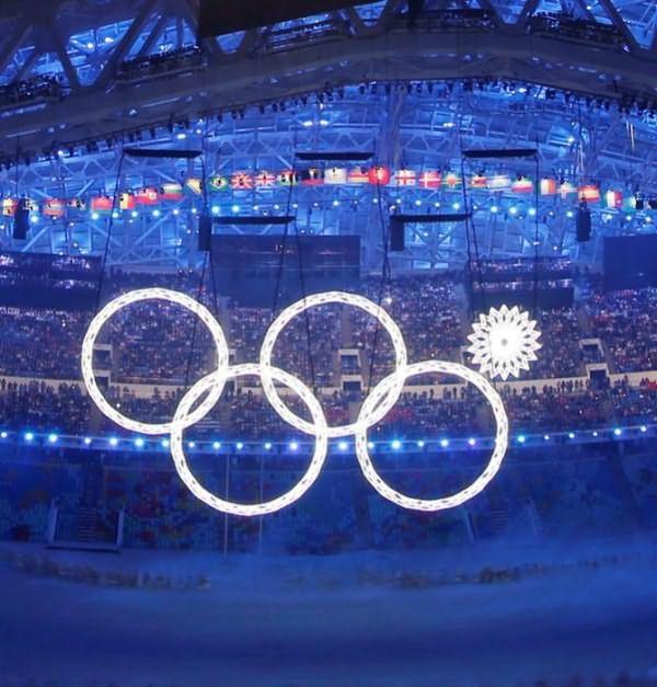 пять колец олимпийских игр 