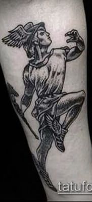 Фото тату крылья Гермеса – 06072017 – пример – 005 Tattoo wings of Hermes