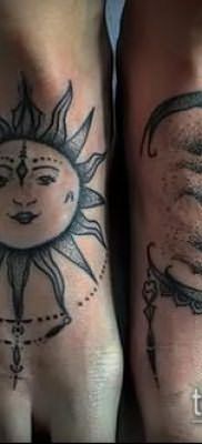 фото тату солнце и луна (значение) – пример интересного рисунка тату – 016 tatufoto.com