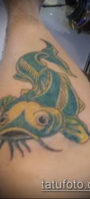 фото тату сом (catfish tattoo) (значение) – пример рисунка – 028 tatufoto.com