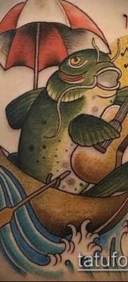 фото тату сом (catfish tattoo) (значение) – пример рисунка – 015 tatufoto.com