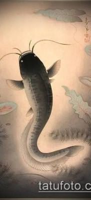 фото тату сом (catfish tattoo) (значение) – пример рисунка – 004 tatufoto.com