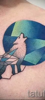 фото тату воющий волк для статьи про значение тату воющий волк – tatufoto.ru – 17