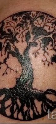 Тату дерево жизни фото для статьи про значение татуировки 8