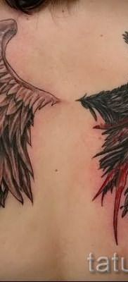 фото тату ангел и демон для статьи про значение рисунка татуировки – tatufoto.ru – 6