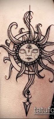 фото тату солнце и луна (значение) – пример интересного рисунка тату – 038 tatufoto.com