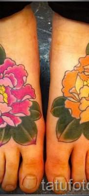 значение татуировки пион для девушек – фото пример татуировки от 15052016 3