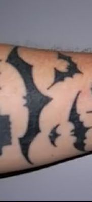 Фото тату летучая мышь в армии – 06062017 – пример – 035 Tattoo bat in the army