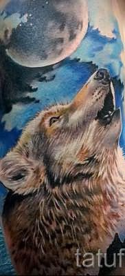 фото тату воющий волк для статьи про значение тату воющий волк – tatufoto.ru – 27