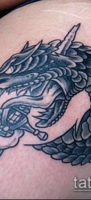 тату меч и змея №591 – крутой вариант рисунка, который легко можно использовать для переработки и нанесения как Tattoo sword and snake