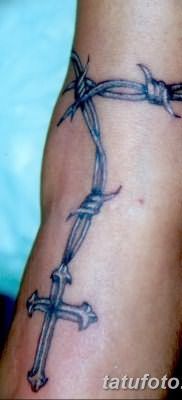 фото тату колючая проволока от 26.07.2017 №074 – Tattoo barbed wire_tatufoto.com