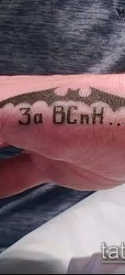 Фото тату летучая мышь в армии – 06062017 – пример – 046 Tattoo bat in the army
