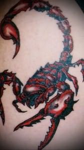 Значение татуировки скорпион 10