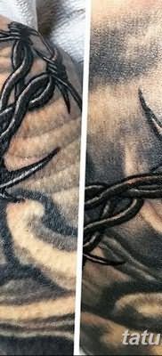 фото тату колючая проволока от 26.07.2017 №067 – Tattoo barbed wire_tatufoto.com