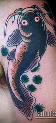 фото тату сом (catfish tattoo) (значение) – пример рисунка – 021 tatufoto.com