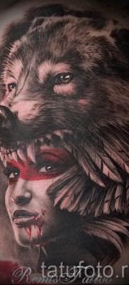 фото тату волчица для статьи про значение татуировки волчица – tatufoto.ru – 25