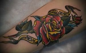 Значение татуировки роза 1