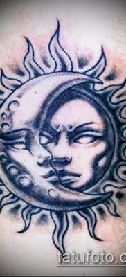 фото тату солнце и луна (значение) – пример интересного рисунка тату – 057 tatufoto.com