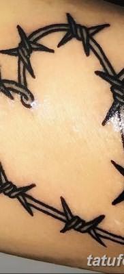 фото тату колючая проволока от 26.07.2017 №020 – Tattoo barbed wire_tatufoto.com