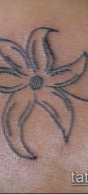 тату жасмин №746 – прикольный вариант рисунка, который успешно можно использовать для переработки и нанесения как Tattoo jasmine