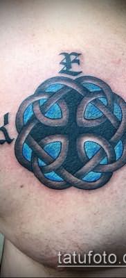 Фото тату кельтский узел – 18052017 – пример – 013 Tattoo celtic knot