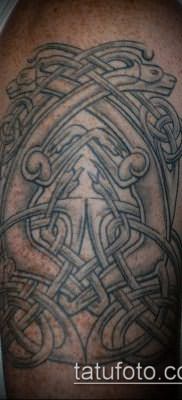 Фото тату кельтский узел – 18052017 – пример – 037 Tattoo celtic knot