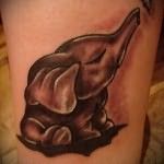 Значение татуировки слон 1