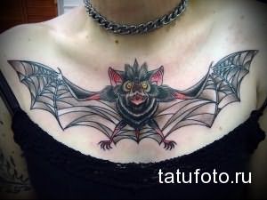 Значение татуировки летучая мышь 3