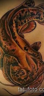 фото тату сом (catfish tattoo) (значение) – пример рисунка – 062 tatufoto.com