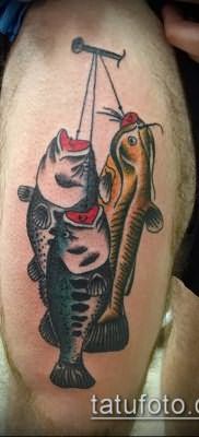 фото тату сом (catfish tattoo) (значение) – пример рисунка – 014 tatufoto.com