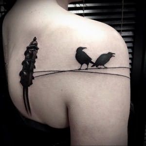 Что значит ворон в татуировке