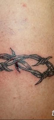 фото тату колючая проволока от 26.07.2017 №079 – Tattoo barbed wire_tatufoto.com