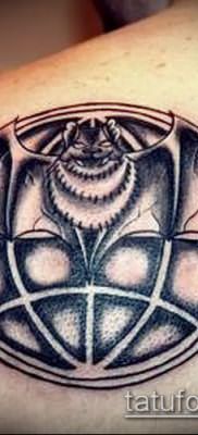 Фото тату летучая мышь в армии – 06062017 – пример – 016 Tattoo bat in the army