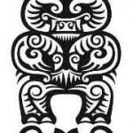 Полинезия тату эскизы - идол