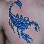 Значение татуировки скорпион 5