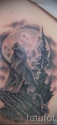 фото тату воющий волк для статьи про значение тату воющий волк – tatufoto.ru – 18