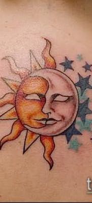 фото тату солнце и луна (значение) – пример интересного рисунка тату – 051 tatufoto.com