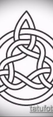 Фото тату кельтский узел – 18052017 – пример – 004 Tattoo celtic knot