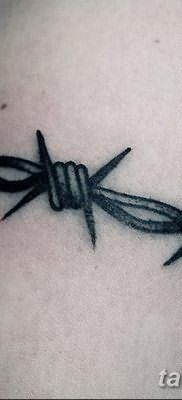 фото тату колючая проволока от 26.07.2017 №083 – Tattoo barbed wire_tatufoto.com