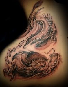 Значение татуировки дракон 3