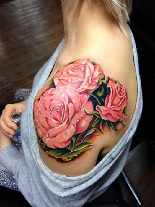 татуировки цветы значение